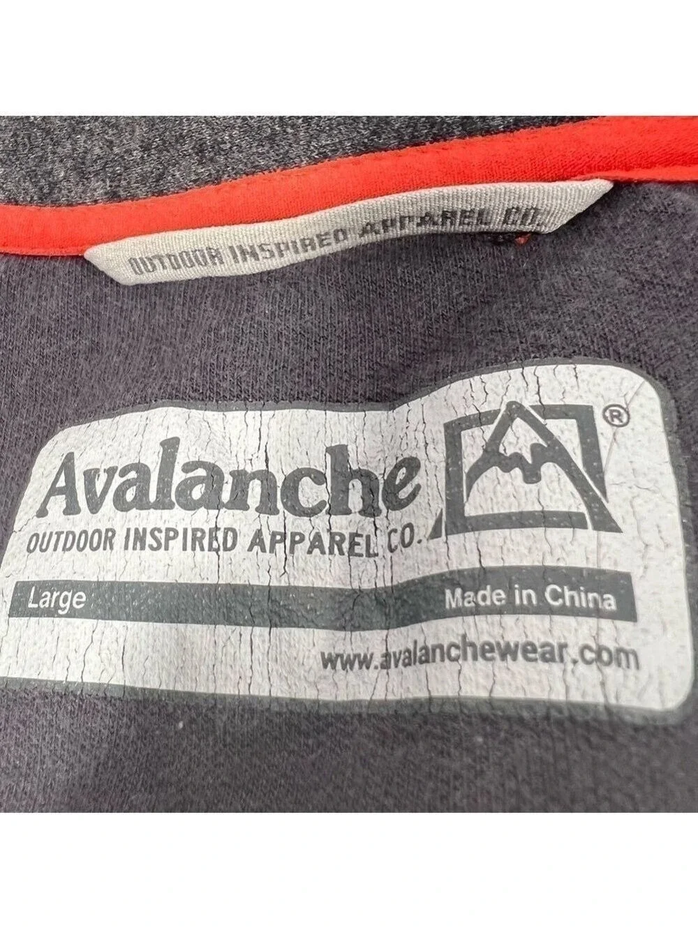 Avalanche Mens Thermal Mid-Layer Volcan Zip Jacket Size L
